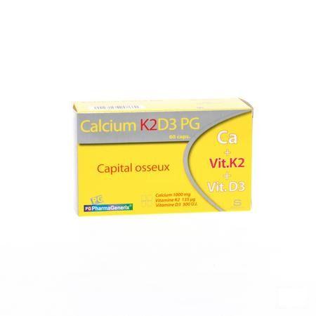 Calcium K2 D3 Pg Pharmagenerix Capsule 60  -  Superphar