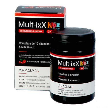 Mult-Ixx Kidz Kauwtabl 30  -  Ixx Pharma