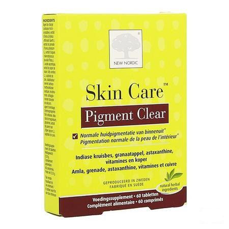 New Nordic Skin Care Pigment Clear Comp 60  -  Ocebio
