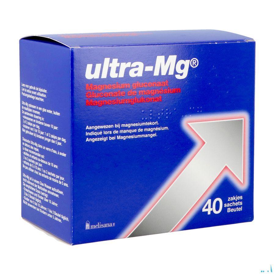 Ultra mg Zakjes 40 X 3g  -  Melisana
