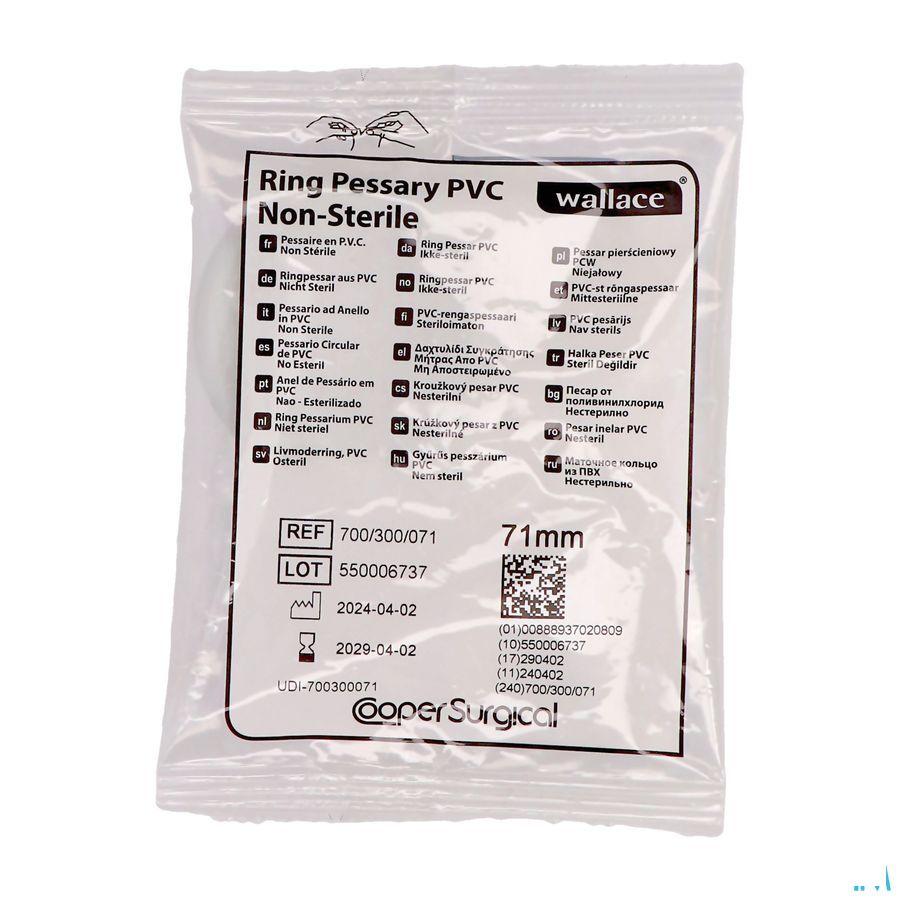 Portex Pessarium Vinyl 71mm 1  -  Infinity Pharma