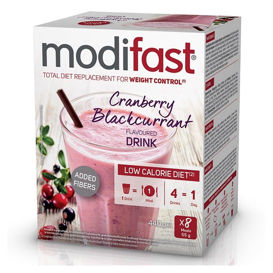 Modifast Intensive Milkshake Cranberry 440 gr  -  Nutrition & Sante