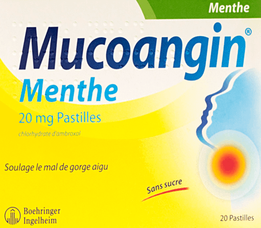 Mucoangin Menthe Past A Sucer 20X20 mg
