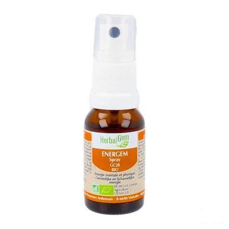 Herbalgem Energem Spray Gc28 Bio Compl. Energ.10 ml  -  Herbalgem