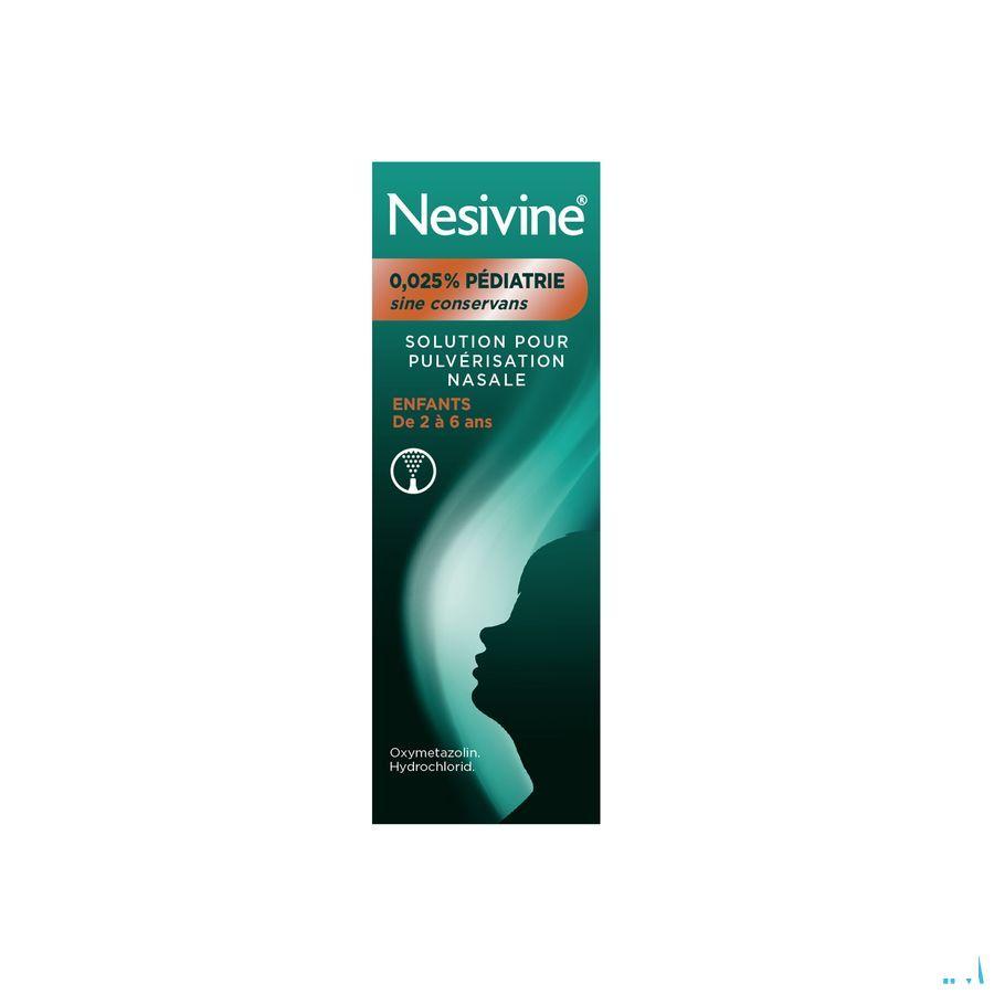 Nesivine 0,025% Sine Conserv Ped Spray Nas 10 ml