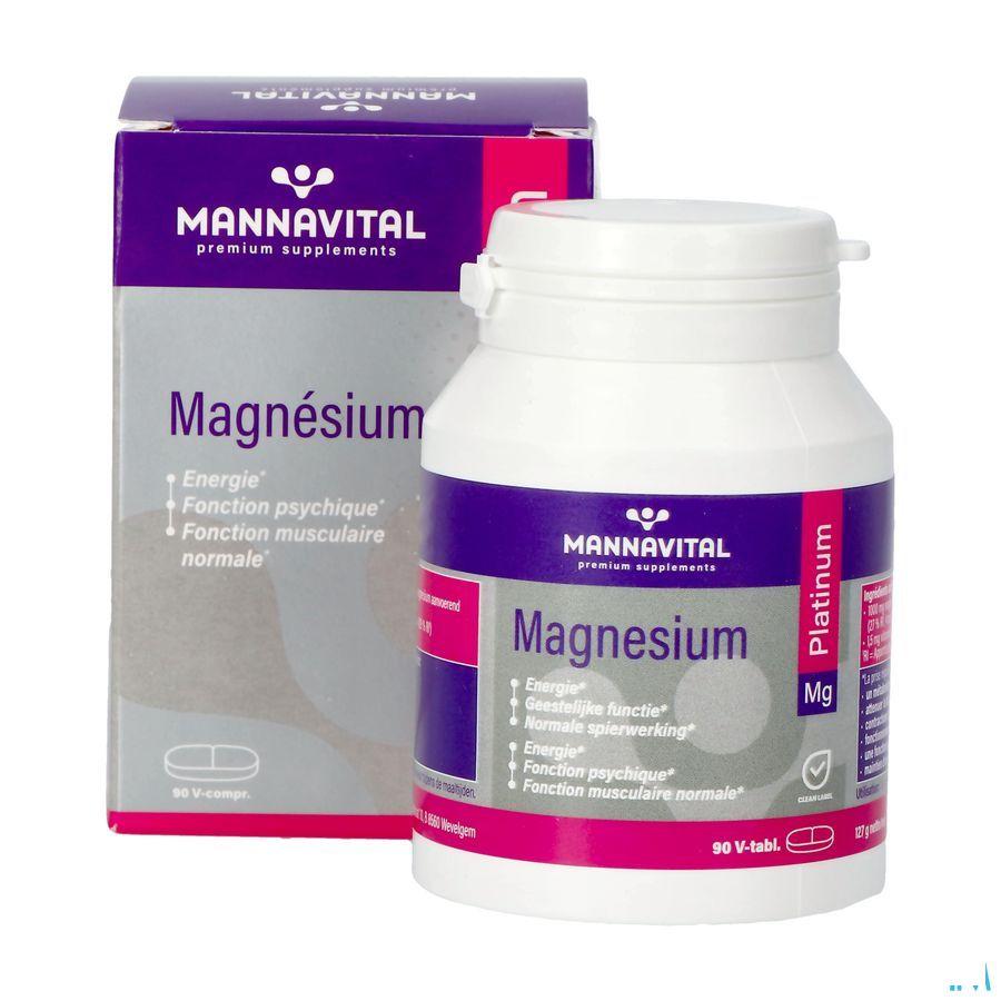 Mannavital Magnesium Platinum Tabletten 90