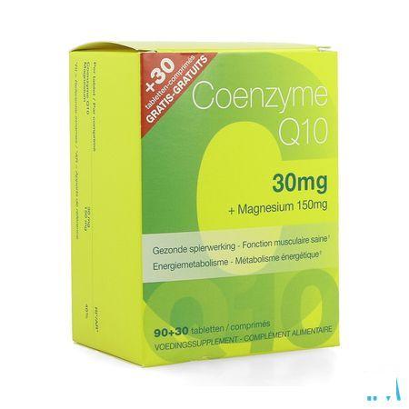 Coenzyme Q10 30Mg+Mg Comp 90+ Comp 30 Grat.Revogan