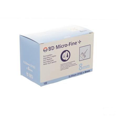 Bd Microfine+ Aig. Stylo Tw 8,0Mm 31G 100 320792