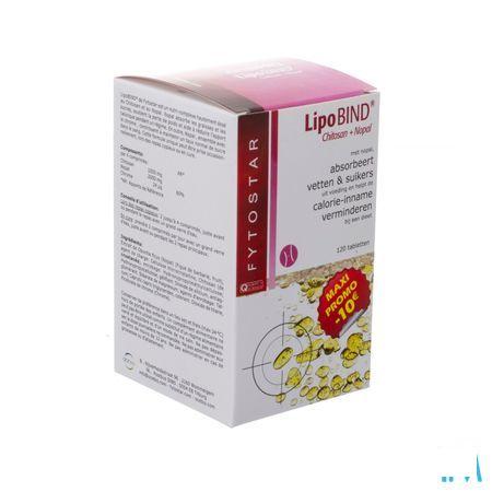 Fytostar Lipobind Chitosan Nopal Comprimes 120  -  Ocebio