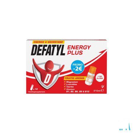 Defatyl Energy Plus 14x15 ml  -  Melisana