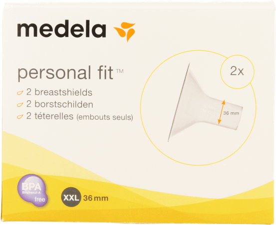 Medela Teterelle Personal Fit Xxl 36Mm 2  -  Medela