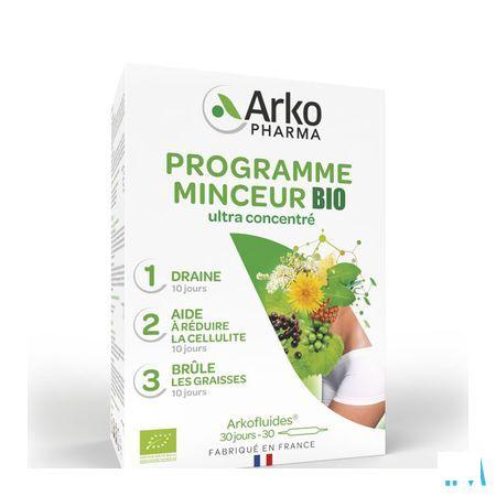 Arkofluide Programme Minceur Ampoule 30  -  Arkopharma