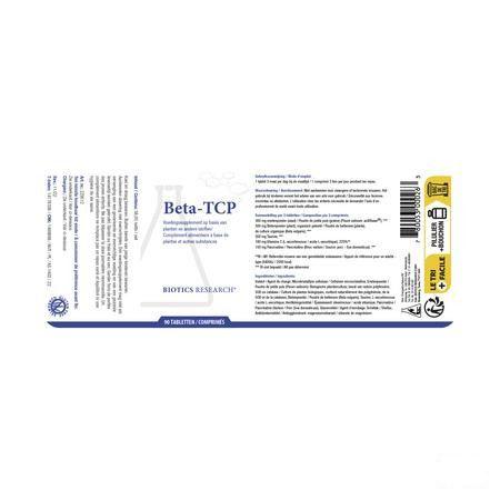 Biotics Beta-TCP 90 comprimés  -  Energetica Natura