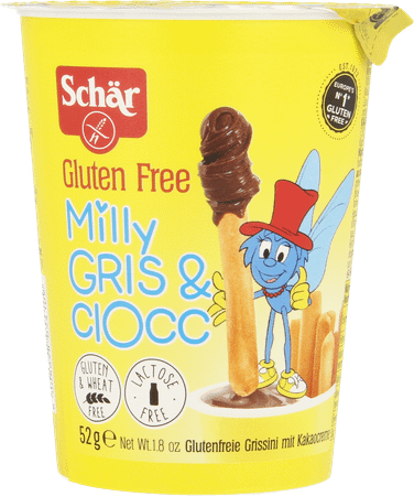Schar Milly Gris & Ciocc. 1x52g 6630  -  Revogan