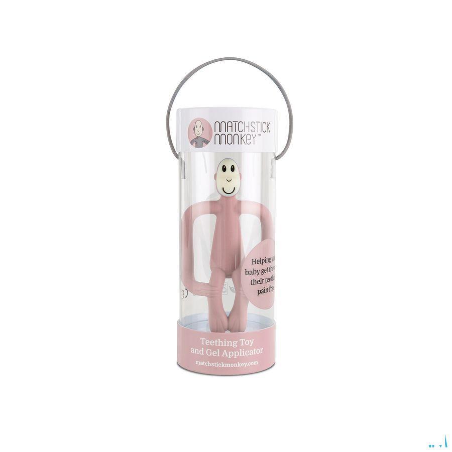 Matchstick Monkey Bijtring Vieux Roze  -  Bomedys