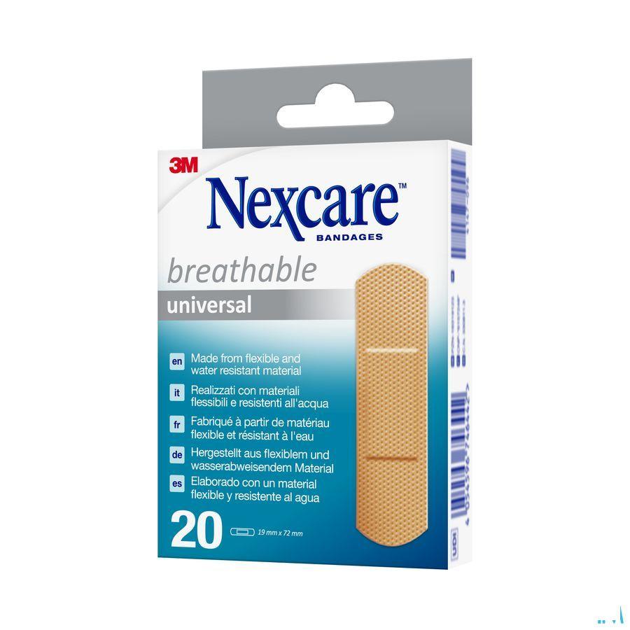 Nexcare 3M Breath.Univ.19X72Mm Strips 20 N0320Ns-0  -  3M