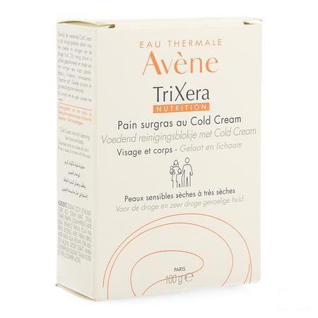Avene Trixera Nutrit. Reinigend Blok Cold Cream 100 gr  -  Avene