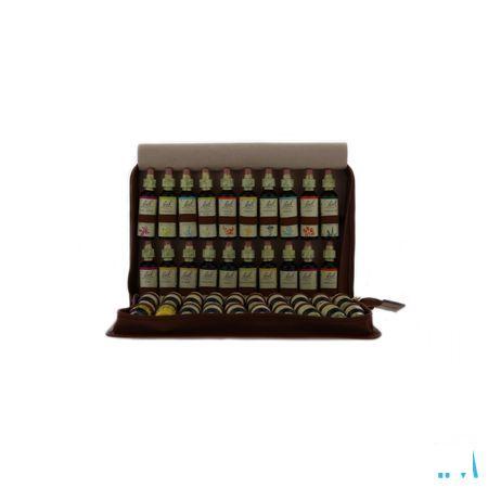 Bach Flower Remedie Set Compl. Lederen Map 40x20 ml