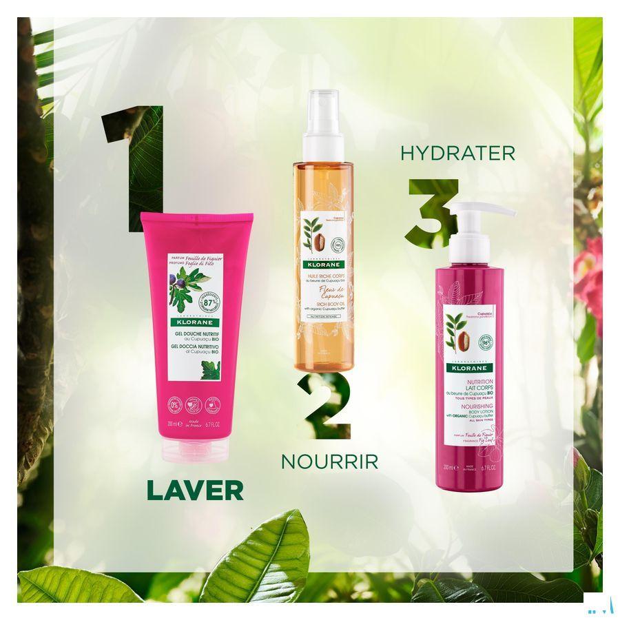 Klorane Lichaam Douchegel Vijg 200 ml