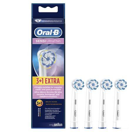 Oral-B  Refill Eb60 Sensitive 3+1 Ct
