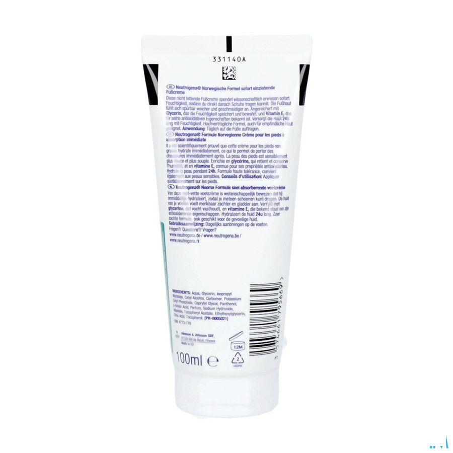 Neutrogena N/F Snel Absorberende Voetcreme 100 ml