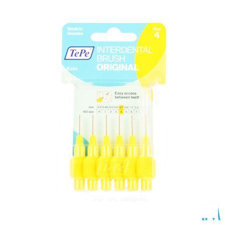 Tepe Interdental Brush 0,70mm Yellow 6 