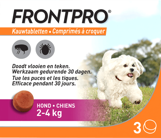 Frontpro 11Mg >2-4Kg Hond Kauwtabl 3