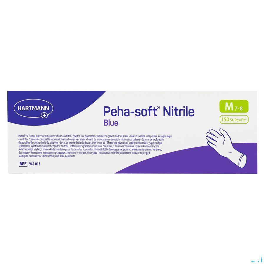 Peha Soft Gants Nitrile Bleu M 150 9420130