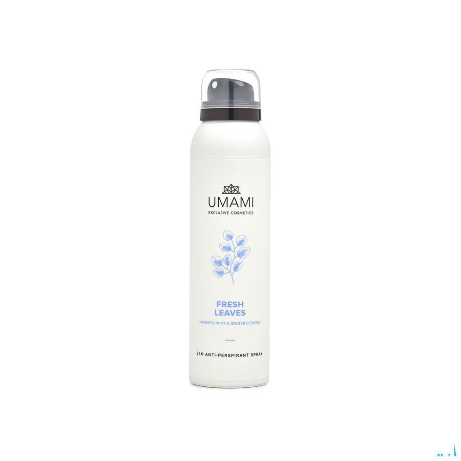 Umami Fresh Leaves Munt&Gemb.A/Pers.Spray 24H150 ml