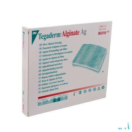 Tegaderm Alginate Ag 15cmx15cm 10 90316  -  3M