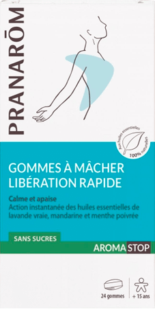 Aromastop Gommes Macher Liberation Rapide 24  -  Pranarom