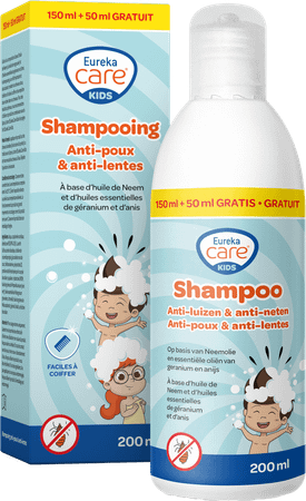 Eureka Care A/Poux A/Lentes Shampooing  150  ml + 50 ml  -  Eureka Pharma