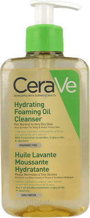 Cerave Hydraterende Schuimend Reinigingsolie 236 ml  -  Cerave