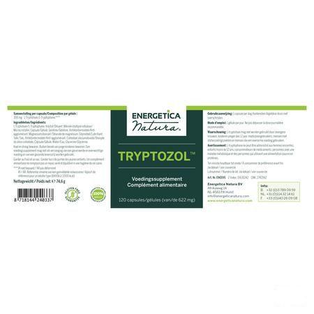 Tryptozol 300mg 120 gélules  -  Energetica Natura