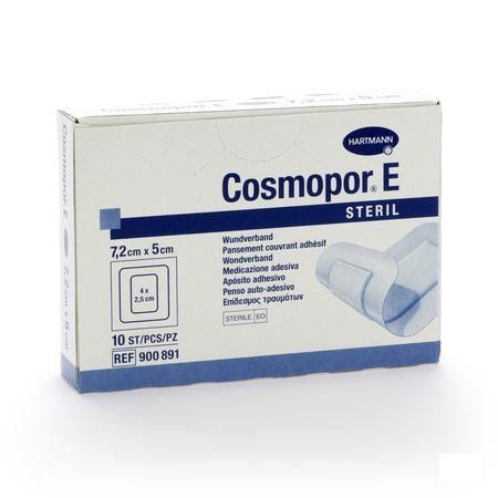 Cosmopor E Latexfree 7,2x5cm 10 P/s  -  Hartmann