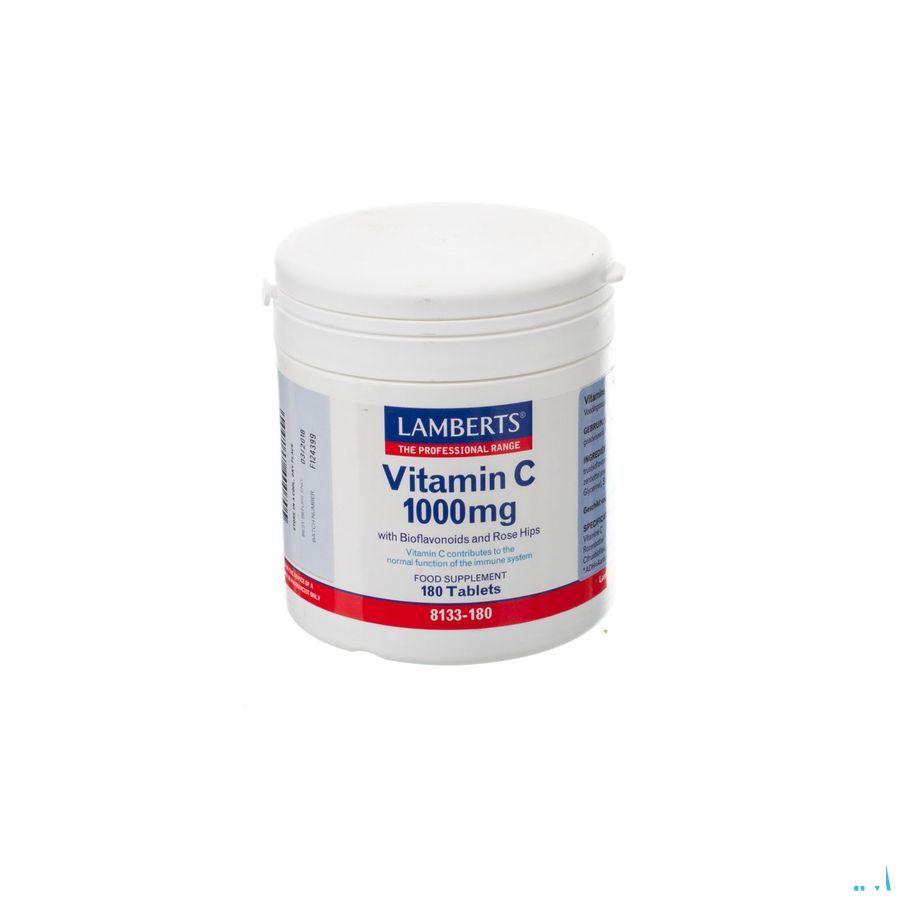 Lamberts Vitamine C 1000 mg Tr Tabletten 180  -  Health Benefits 08
