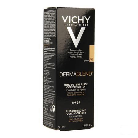 Vichy Fdt Dermablend Fluide 35 Sand 30 ml  -  Vichy