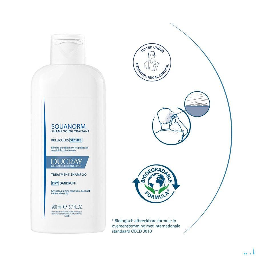 Ducray Squanorm Shampooing  Pellicules Seches 200  ml Nf