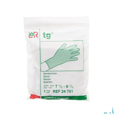 Tg Handschoen 100% Kat. Middel 7,5-8,5 (paar)24751  -  Lohmann & Rauscher