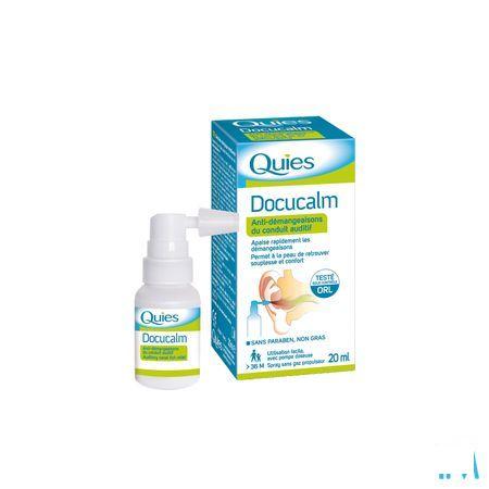 Quies Docucalm Tegen Jeuk Gehoorgang Spray 20 ml  -  Quies