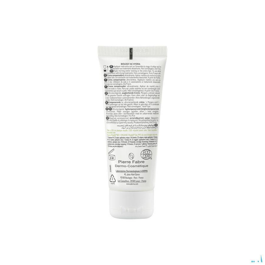 Aderma Biology Ac Hydra Compenserende Creme 40 ml