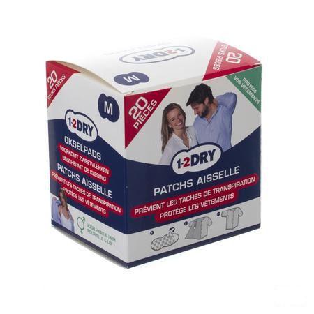 1-2dry Okselpads Medium 20