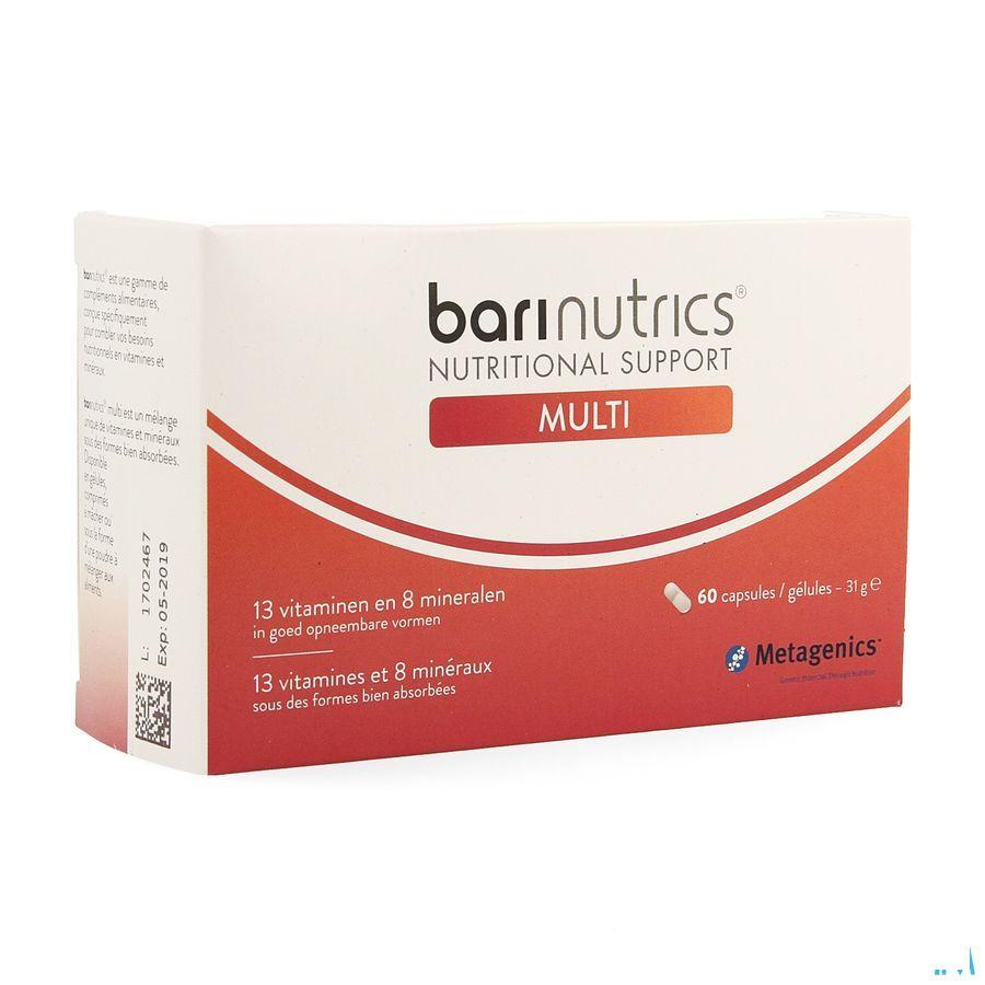 Barinutrics Multi Caps 60 23328 Metagenics  -  Metagenics Belgium