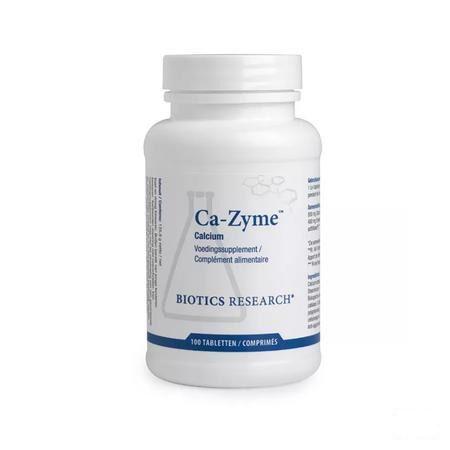 Biotics Ca-Zyme 200mg 100 comprimés  -  Energetica Natura