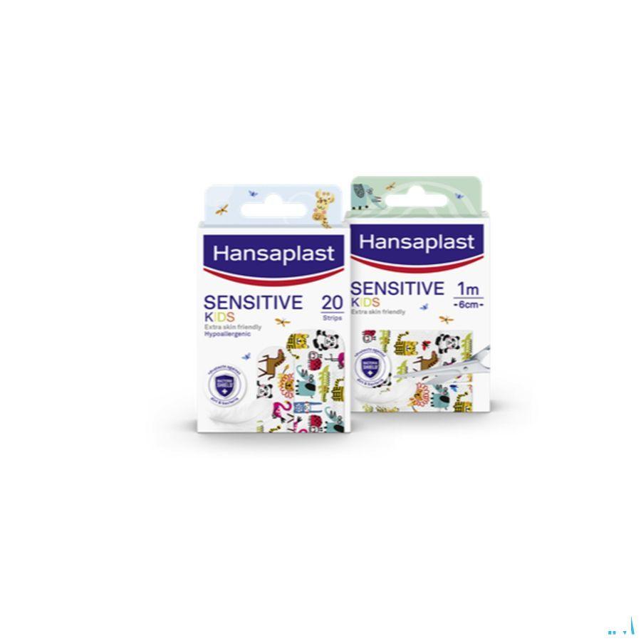 Hansaplast Pleisters Kids Sensitive 1Mx6Cm  -  Beiersdorf