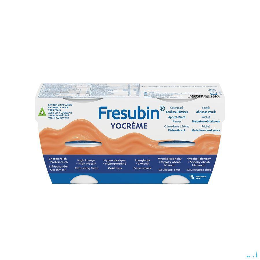 Fresubin Yocreme Peche-abricot 4x125 gr 7119701  -  Fresenius