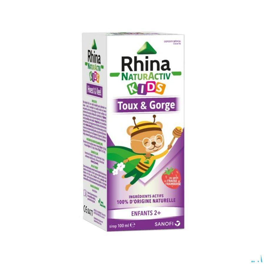 Rhina Natur Activ Toux Kids Sirop 100 ml  -  Sanofi