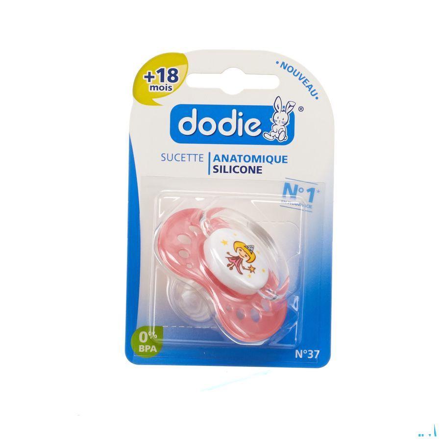 Dodie Fopspeen Meisje + 18m Sil. Ring