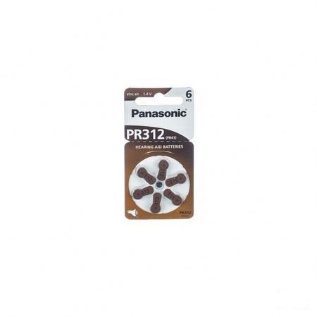 Panasonic Batterij Oorapparaat Pr 312H 6