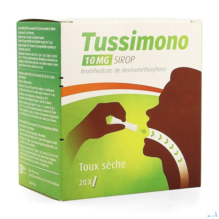 Tussimono 10 mg Siroop Zakje 20  -  Kela Pharma